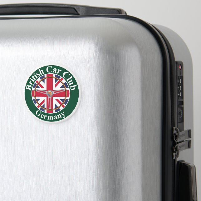 Íman British Car Club Magnet (In Situ (Luggage))