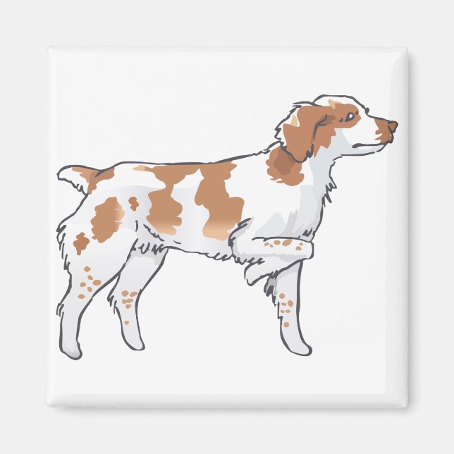 Íman Brittany Spaniel (Frente)
