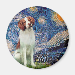 Íman Brittany Spaniel 3 - Noite Estrelada