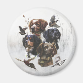 Íman Brittany Spaniels , Estação de Caça de Pássaros
