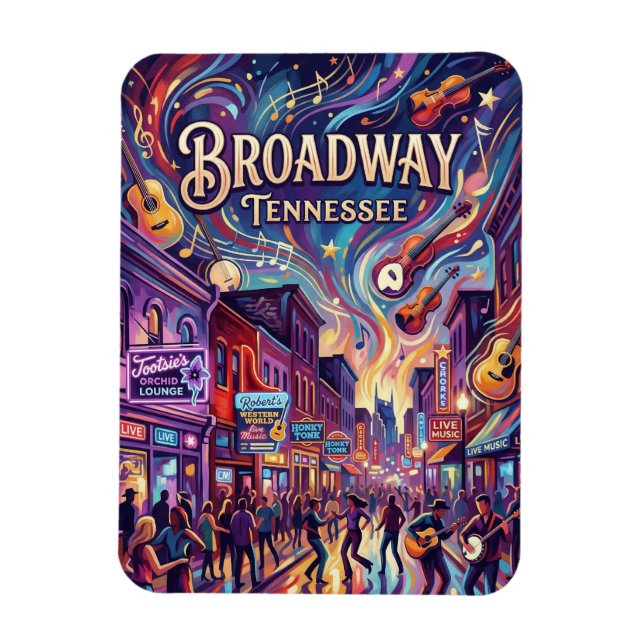 Íman Broadway Tennessee (Vertical)