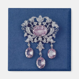 Íman Broche na forma de uma flor, c.1780