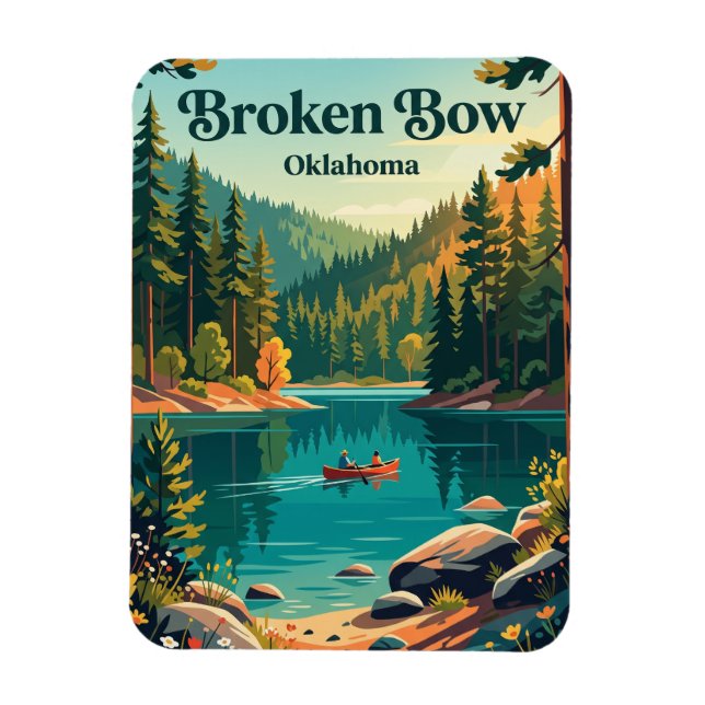 Íman Broken Bow, Oklahoma (Vertical)