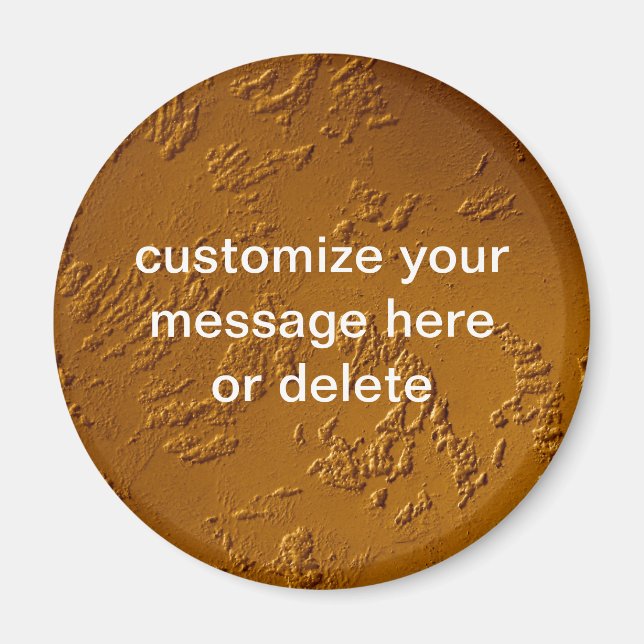 Íman Bronze Metálico (Frente)