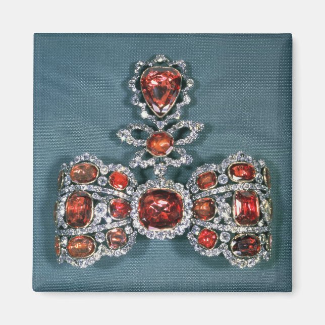 Íman Brooch de arco com brilho (Frente)