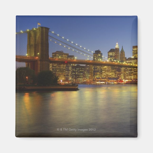 Íman Brooklyn Bridge e Nova Iorque (Frente)