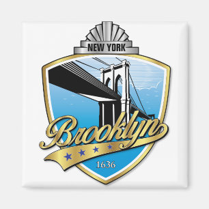 Íman Brooklyn Design Ouro