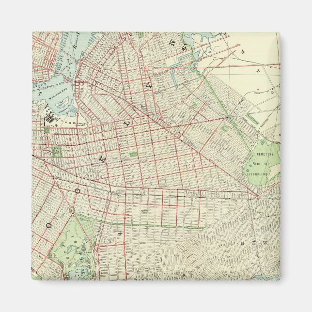 Íman Brooklyn e vizinhança (Frente)