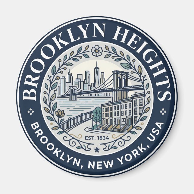 Íman Brooklyn Heights, Brooklyn, Nova York, EUA EUA (Frente)