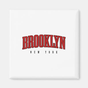 Íman Brooklyn Nova Iorque Pride Nyc Ny Retro Sports S