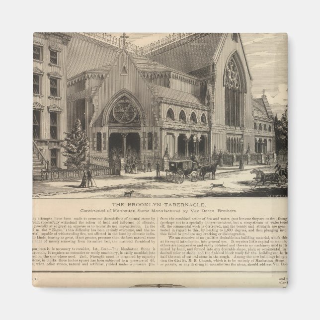 Íman Brooklyn Tabernacle Excelente Organ Built (Frente)