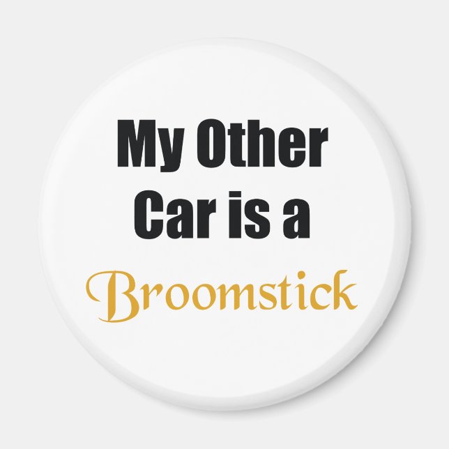 Íman Broomstick (Frente)