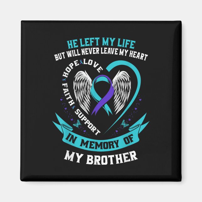 Íman Brother Suicida Awariness (Frente)