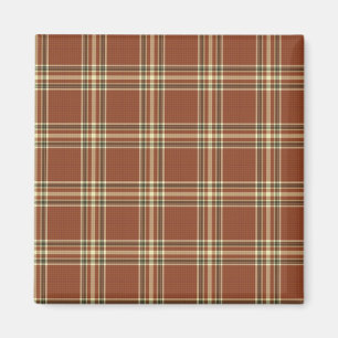 Íman Brown Tartan Magnet
