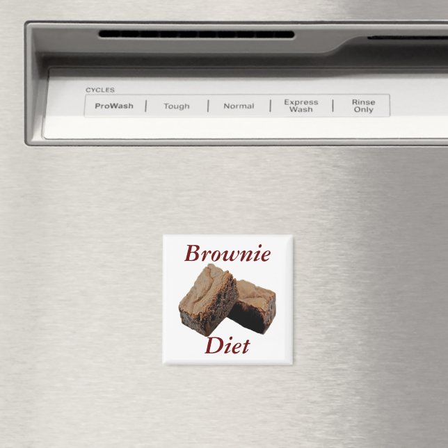 Íman Brownie Diet Magnet (In Situ (Dishwasher))