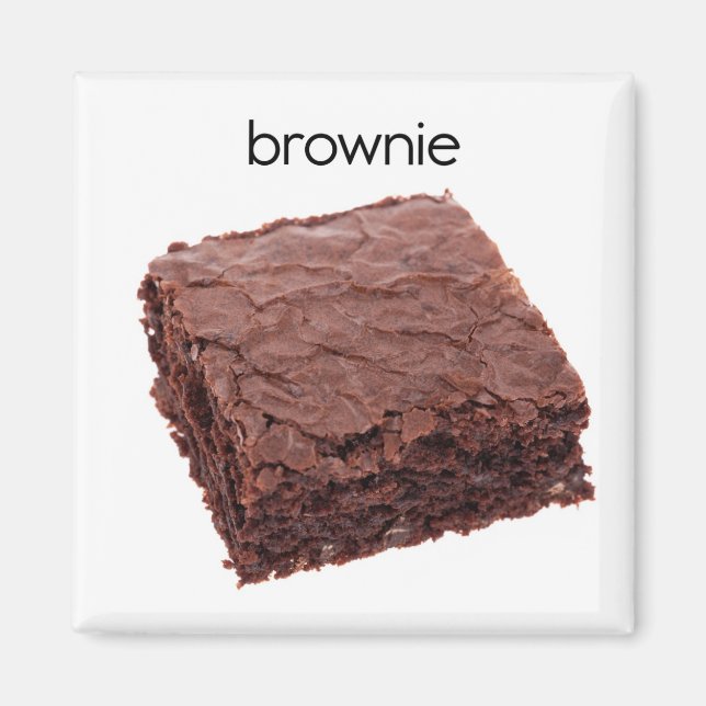 Íman Brownie Refrligerator Magnet (Frente)