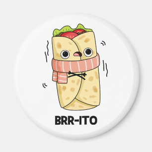Íman Brr-ito Funny Congelando Burrito Frio