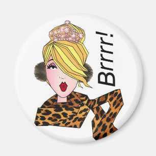 Íman "Brrr! É frio!" Diva Magnet