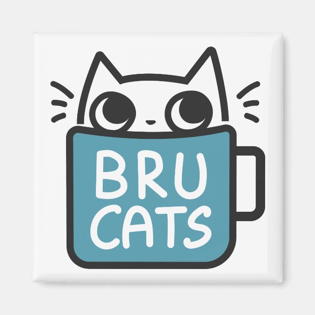 Íman Bru Cats Magnet (Frente)