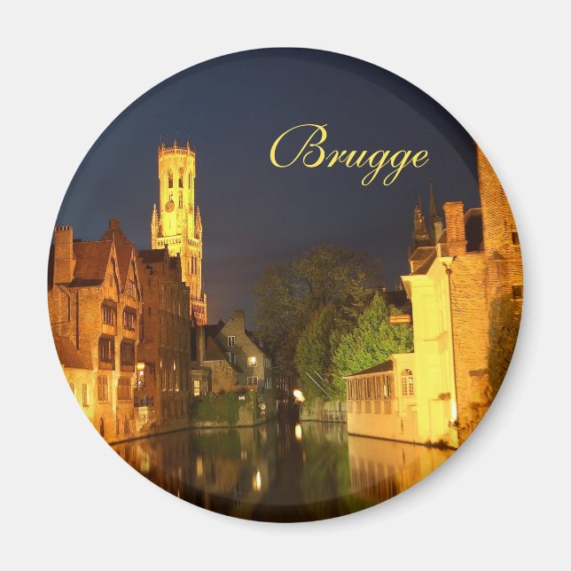 Íman Brugge (Bruges), Bélgica (Frente)
