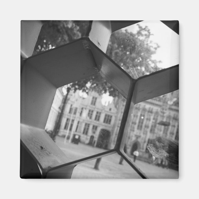 Íman Brugge Burg Magnet (Frente)