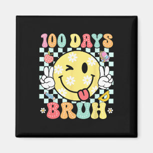 Íman Bruh 100 Dias De Sorriso Engraçado Na Escola 100º