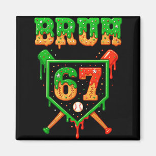 Íman Bruh 67 Venda Biscoito de Natal Gotas Número 67
