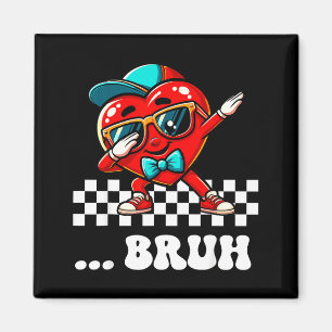 Íman Bruh Dabbing Coração Meme Piada Engraçada Irmão Cr