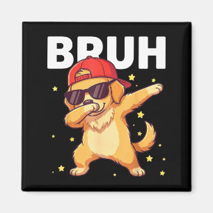 Íman Bruh engraçado cão fazendo dab kids meninos cachor