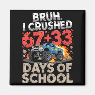 Íman Bruh esmagou 67 33 100 dias do monstro da escola c