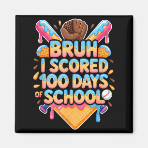 Íman Bruh eu marquei 100 dias de sorvete de beisebol es