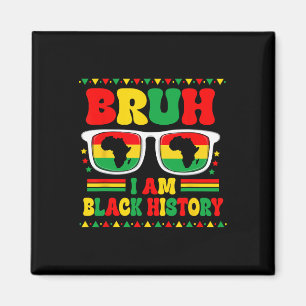 Íman Bruh eu sou o Mês da História Negra Sungles Mapa A