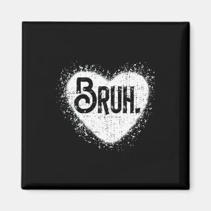 Íman Bruh Funny Memer Irmão Saudando Jovens Homens Val