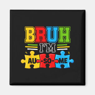 Íman Bruh sou au-some meninos crianças conscientização