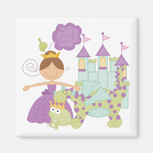 Íman Brunette Princess (Frente)