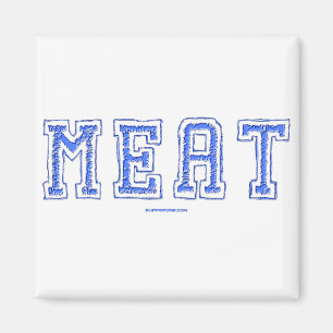 Íman brutalidade da carne de SlipperyJoe crua irregular