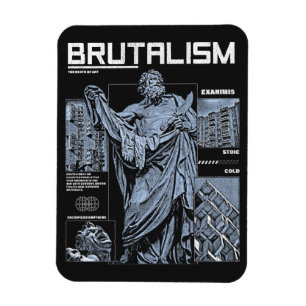 Íman Brutalismo - Design Brutalista