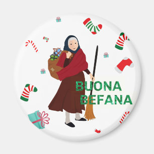 Íman bruxa de natal buona Befana