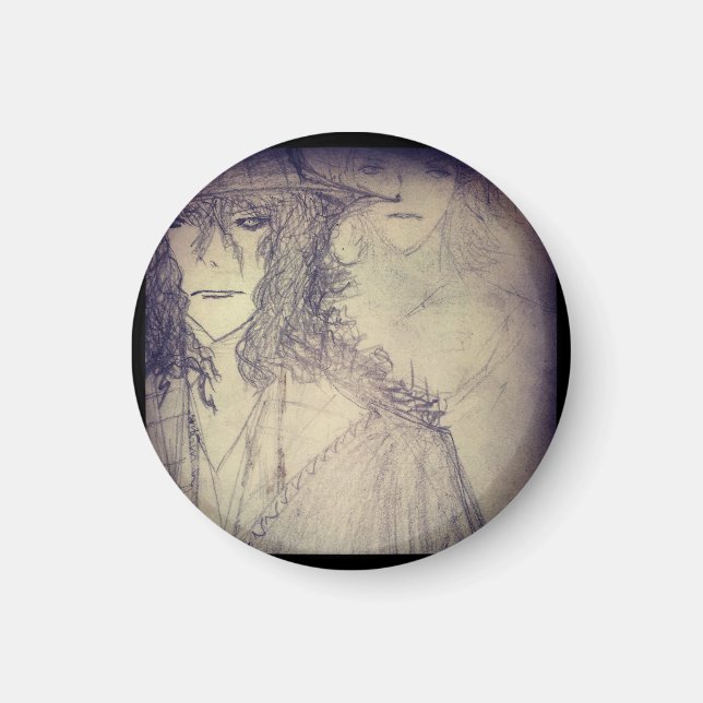 Íman bruxa-do-iaie 666 (Frente)