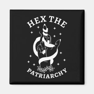 Íman Bruxa Feminista - Hex O Patriarcado III