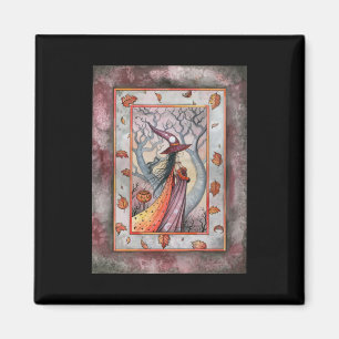 Íman Bruxa Mística de Halloween por Molly Harrison