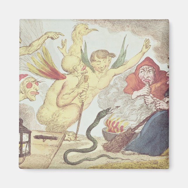 Íman Bruxas em um Hayloft (Frente)