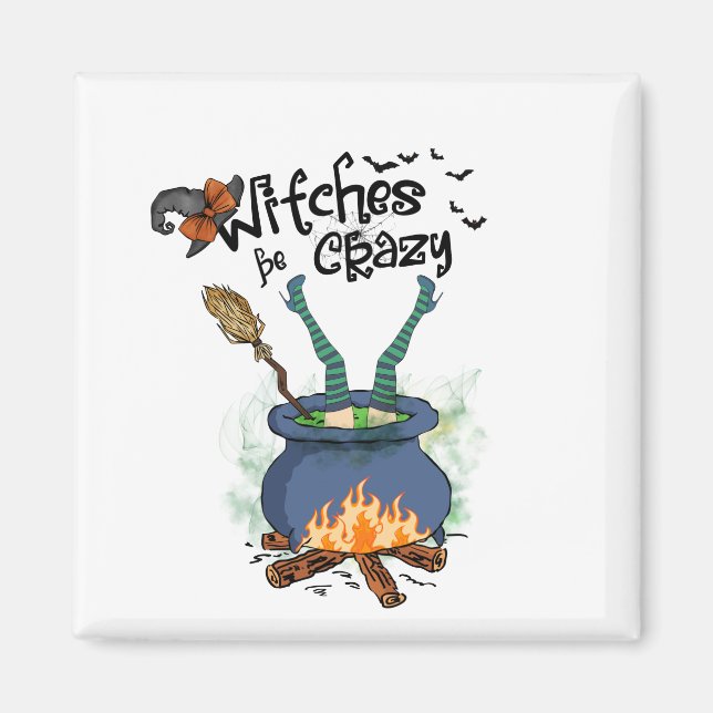 Íman Bruxas São Loucas (Frente)