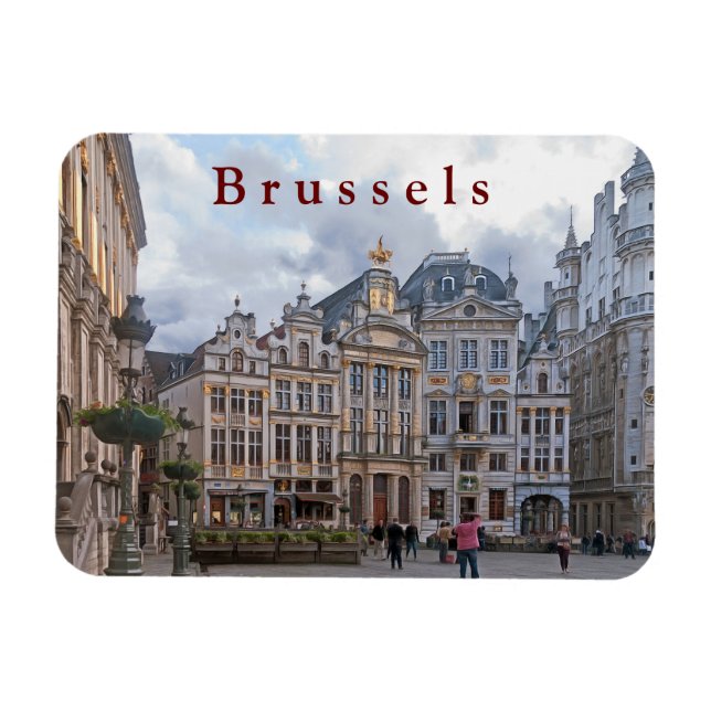 Íman Bruxelas #8 (Horizontal)