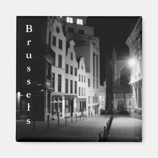 Íman Bruxelas à Noite (Frente)