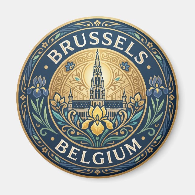 Íman Bruxelas Bélgica (Frente)