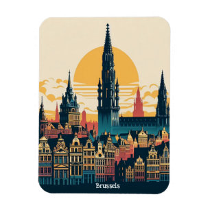 Íman Bruxelas, Bélgica, pintura estilista