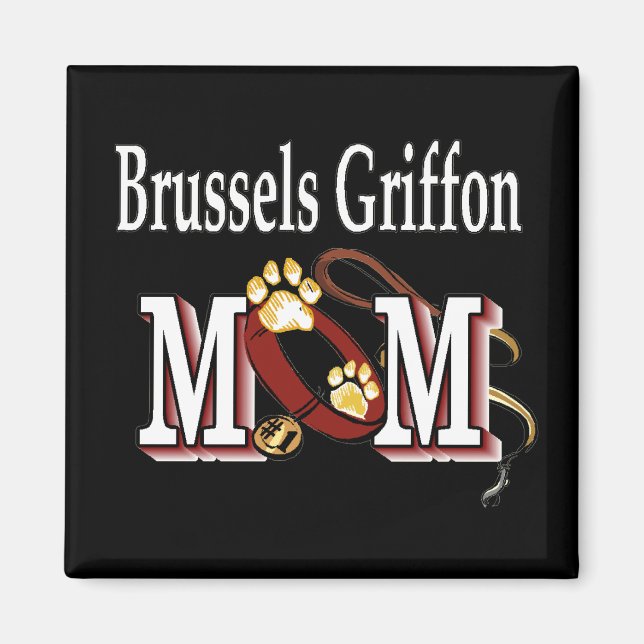Íman Bruxelas Griffon Dog MOM (Frente)