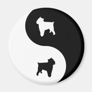 Íman Bruxelas Griffon Yin Yang