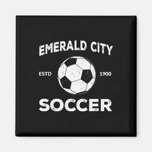 Íman Bruxo De Oz Cidade Esmeralda Futebol Pé Costume Ha